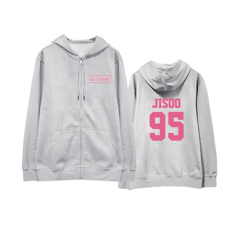 Zip-Up Hoodie Cardigan Sweatshirt