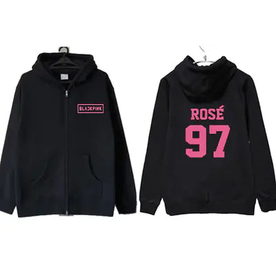 Zip-Up Hoodie Cardigan Sweatshirt