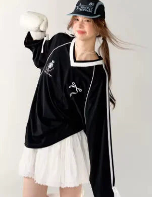 Versatile Fashion Brand Long Sleeve Jersey