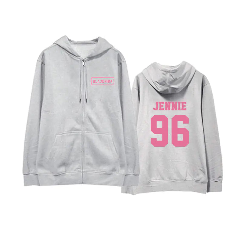 Zip-Up Hoodie Cardigan Sweatshirt