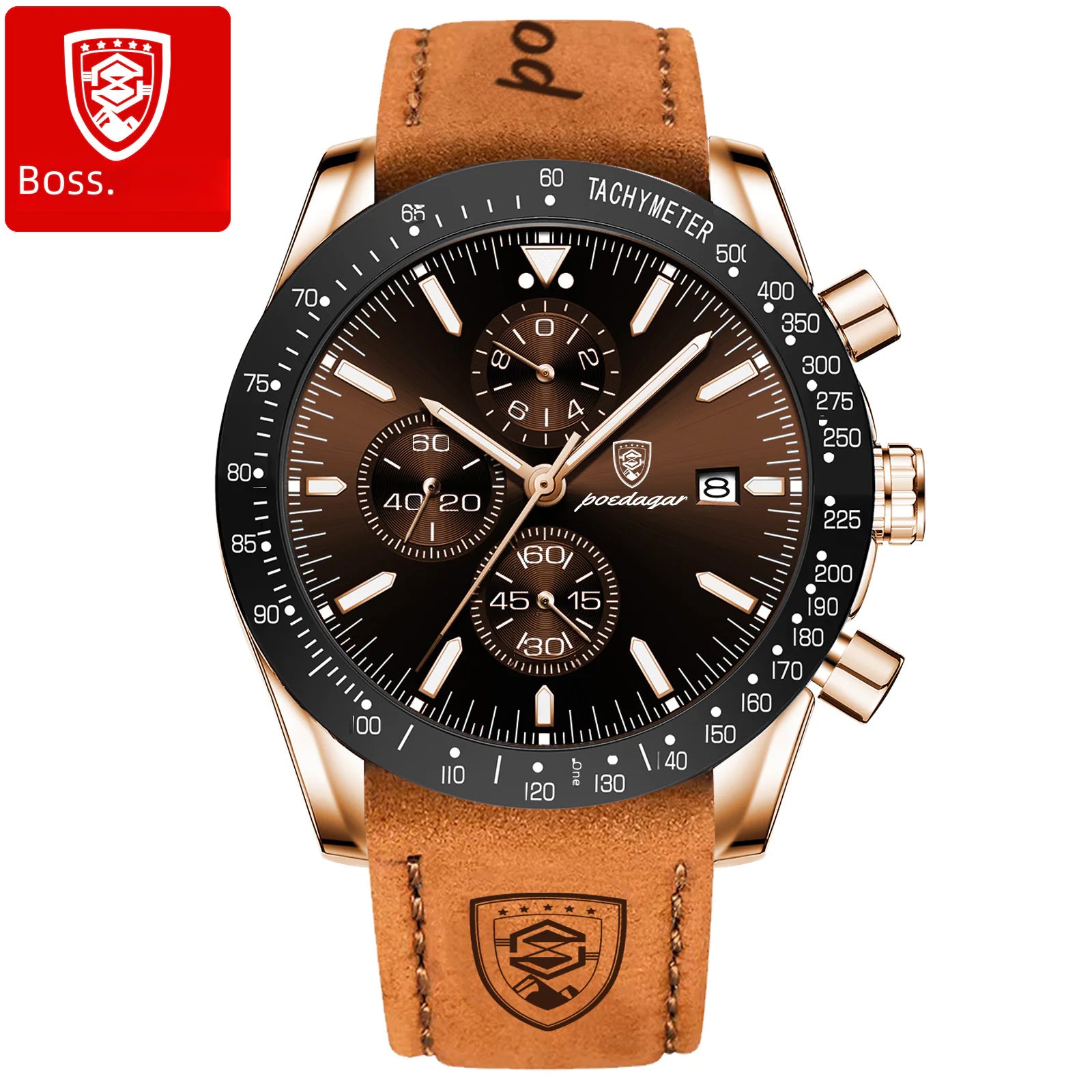 Swiss Brand Multifunctional Waterproof Men's Watch