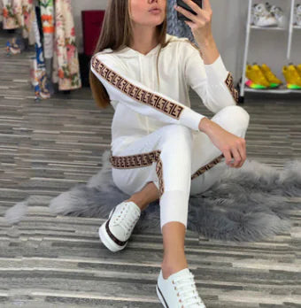 Autumn Winter Set: Fashion Hoodie and Casual Pants