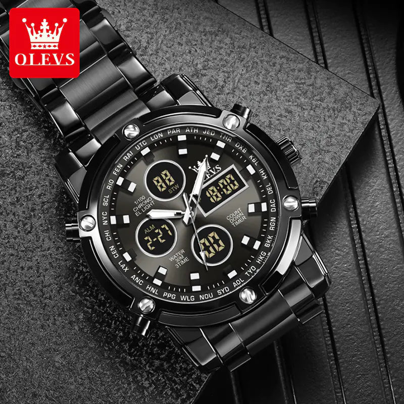 Olysee Brand Multifunctional Men's Sports Watch