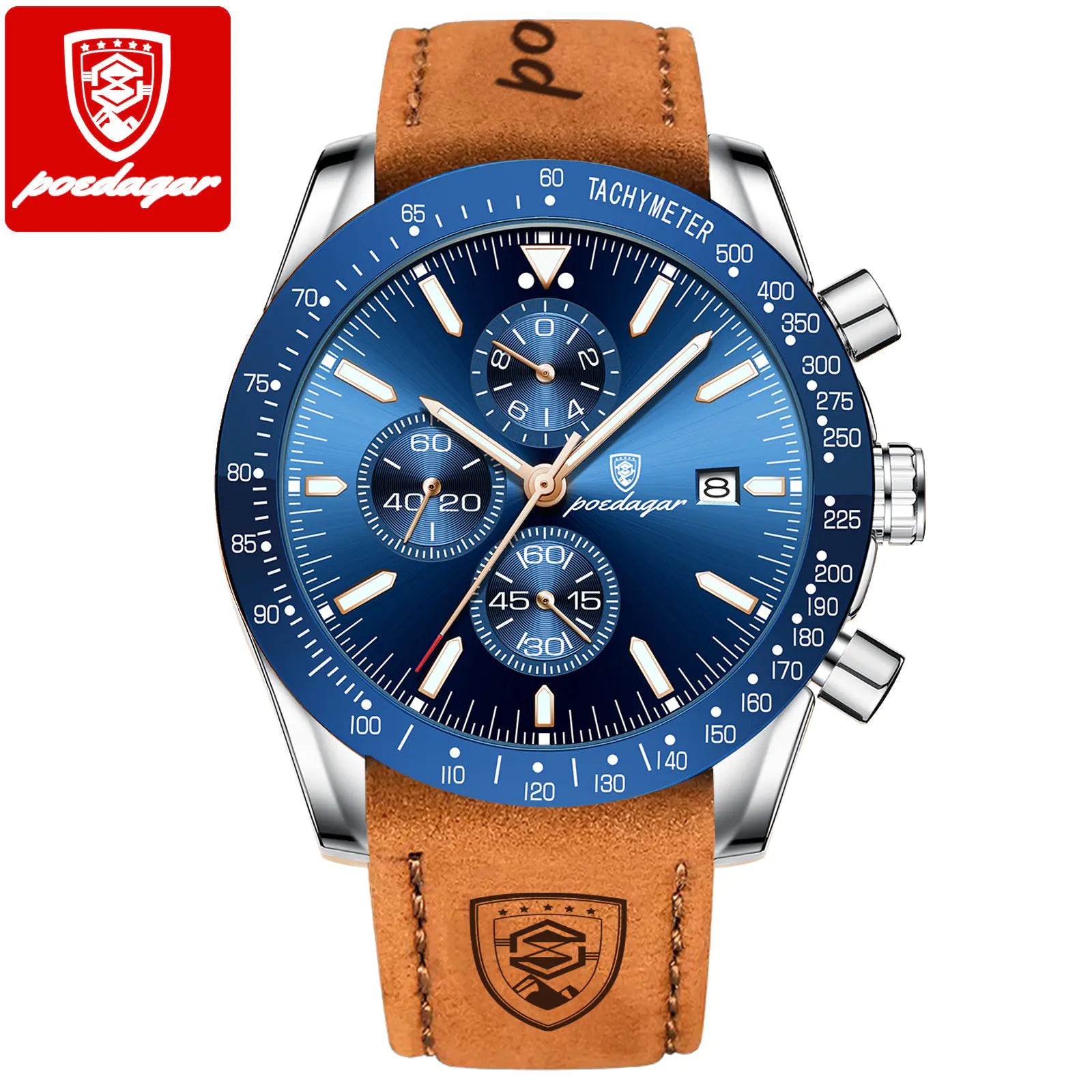 Swiss Brand Multifunctional Waterproof Men's Watch