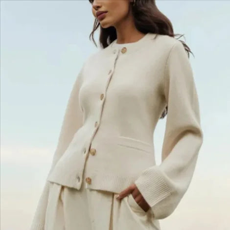 Women's Knitted Cardigan Coat – Relaxed